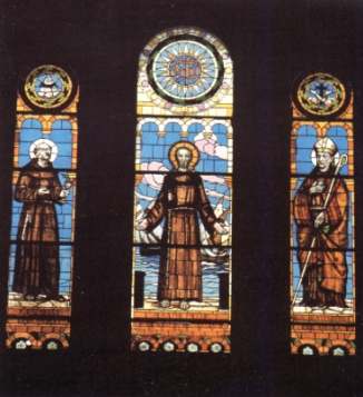 Vetrate dell'abside della Chiesa di Sant'Antonio
