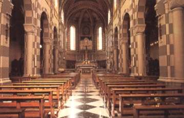 Navata centrale della Chiesa di Sant'Antonio