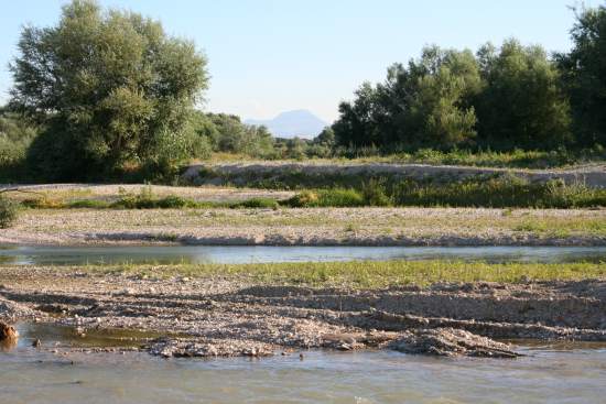 L'esino nei pressi del lago del Fossatello