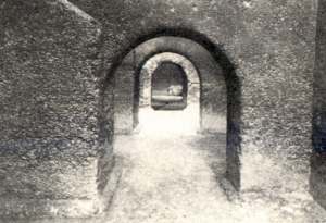 Interno della villa romana del tesoro
